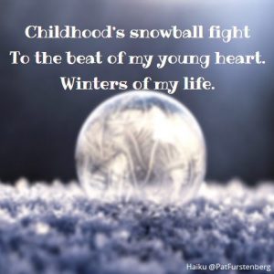 Snowball, Christmas Haiku 