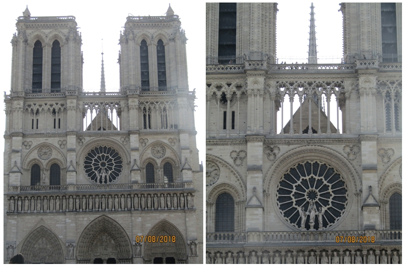 Unique photos of Notre-Dame de Paris Cathedral before the April 2019 fire Notre Dame Cathedral -West entrance and facade- photo by Lysandra Furstenberg
