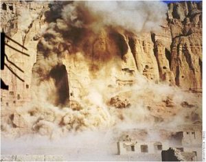 Destruction of Buddhas March 21 2001. Source Wikipedia