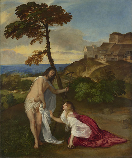 Titian, ‘Noli me Tangere‘, ca 1514