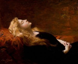 Sleeping Beauty painting by Victor Gabriel Gilbert - 5 Medical Symptoms Named After Literary Characters