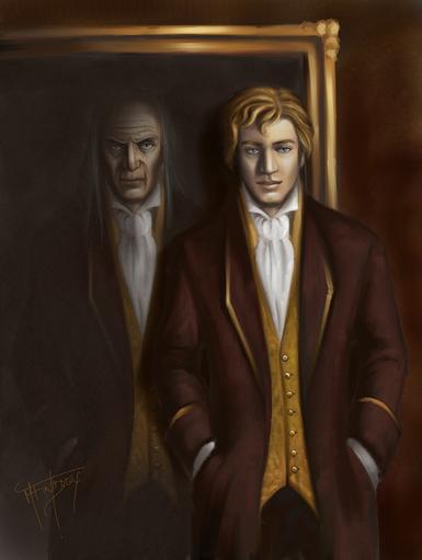 Portrait Of Dorian Gray painting by Mercuralis - Medical Symptoms Named After Literary Characters