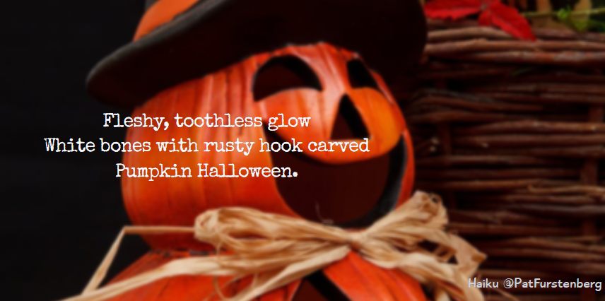 halloween toothless pumpkin haiku
