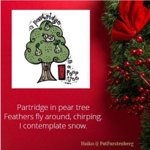 on the 1st day of Christmas, 1st Day of Christmas Haiku, Partridge in a Peartree