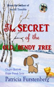 The Secret of the Old, Bendy Tree, winter story adventure with a puppy