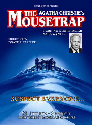 The Mousetrap, by Agatha Christie, at Pieter Toerien’s Montecasino Theatre