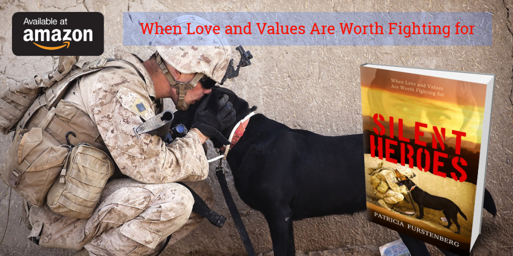 Silent Heroes book Afghanistan military orking dogs Patricia Furstenberg
