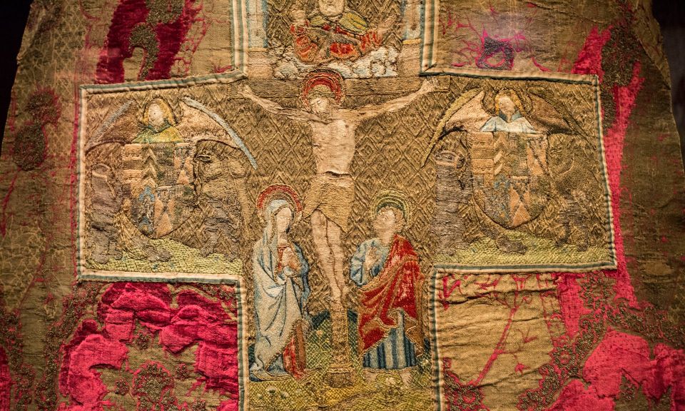 Religious themed tapestry - convents religious life medieval women