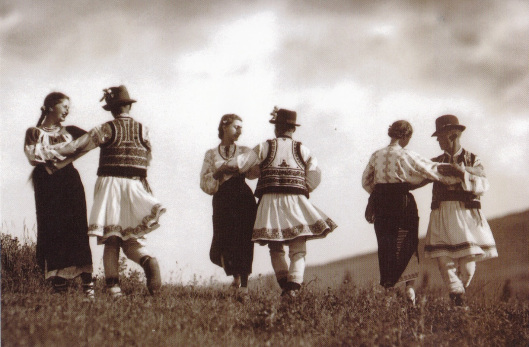 valentine's day folklore dragobete - Dragobete, folklore, Romania, tradition dance. photo by Adolph Chevalier