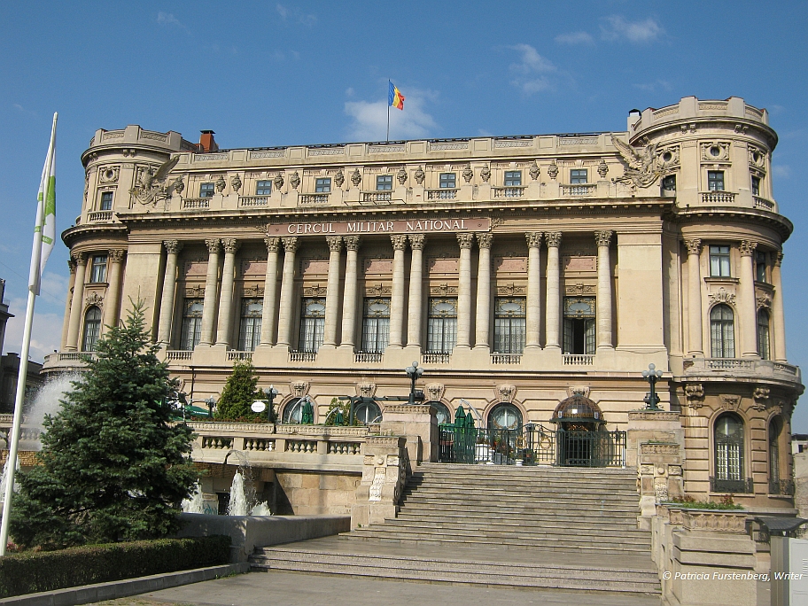 The Palace of National Military Circle, French neoclassic architecture, Bucharest 