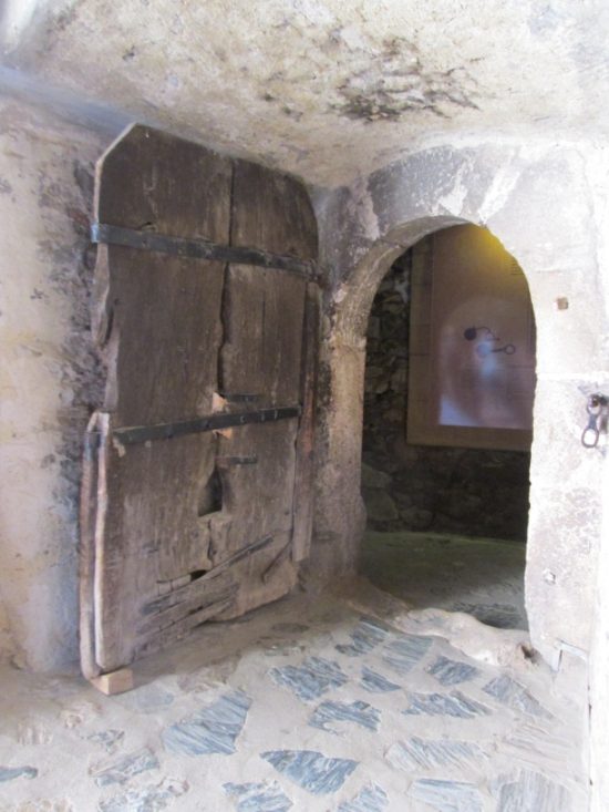 14th century door Corvin Castle