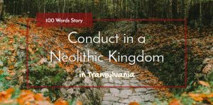 Following a timeline of prehistorical discoveries, Conduct in a Neolithic Kingdom is a 100 words story inspired by Transylvania's history