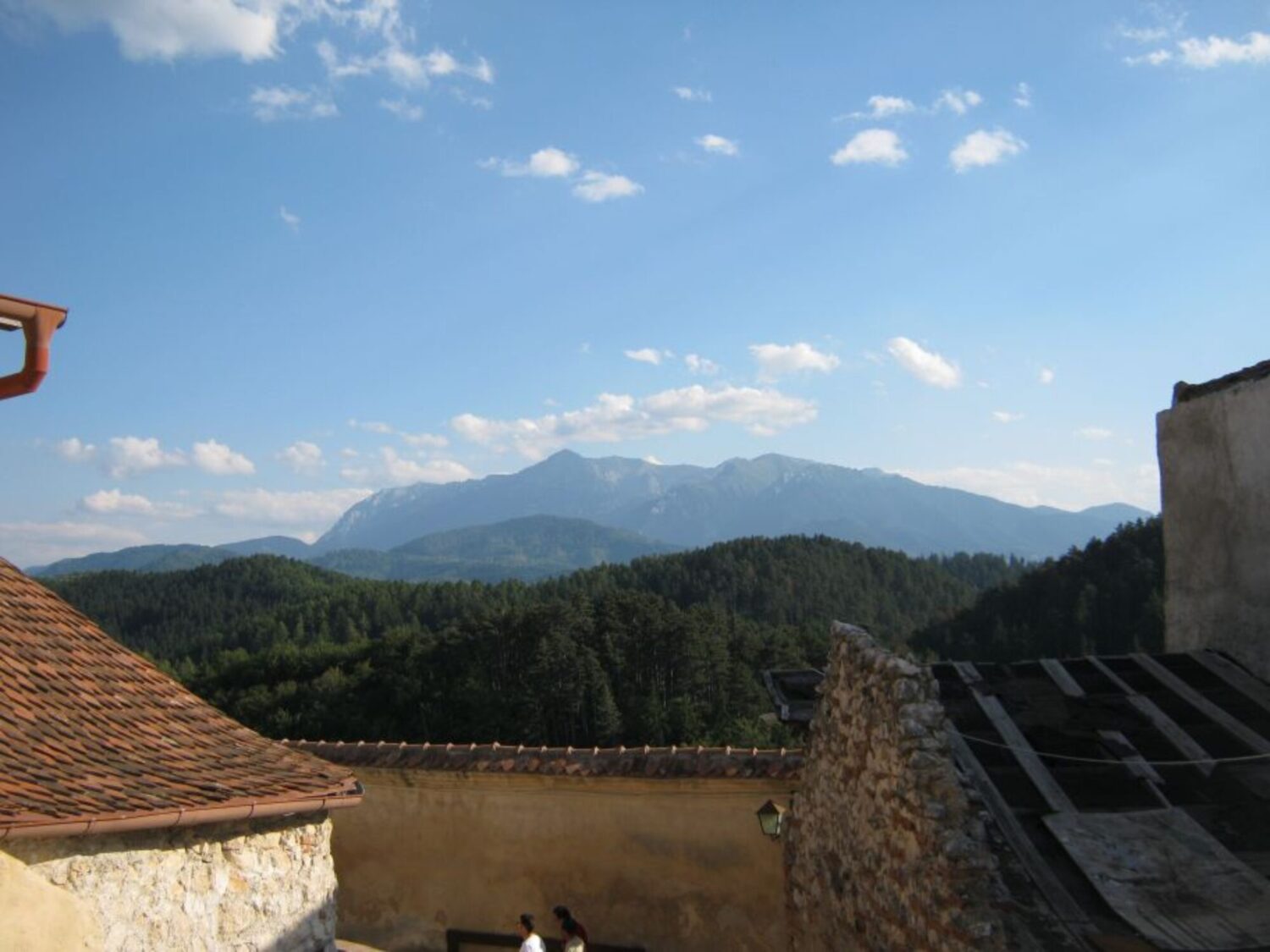 Rasnov fortress view for a Queen photography Patricia Furstenberg