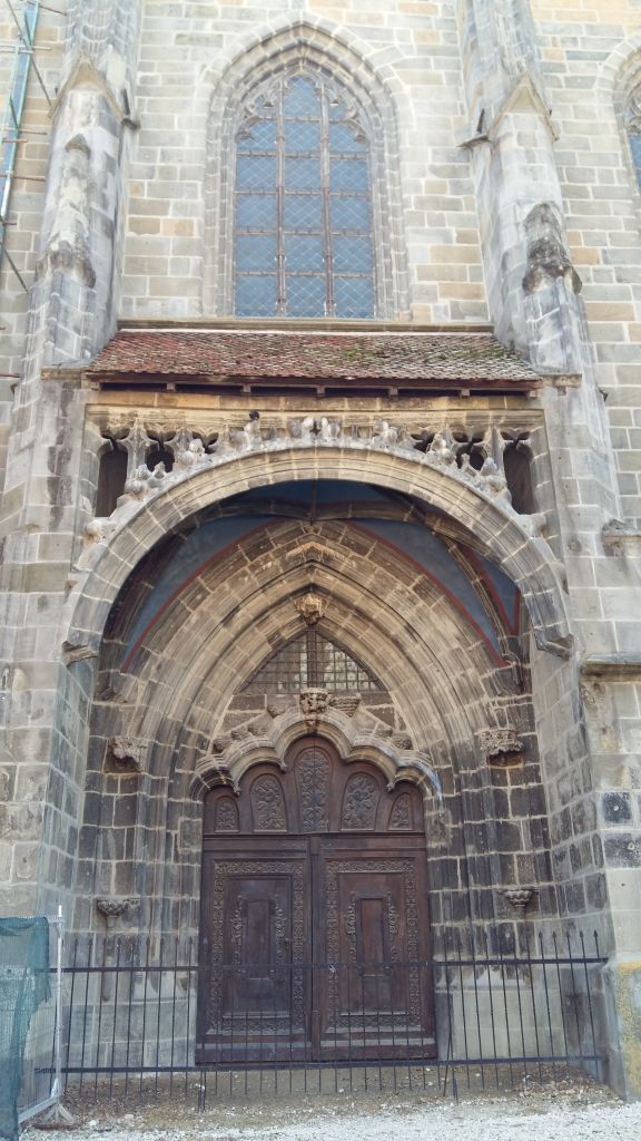 The Golden Gate Portal of Black Church, Brasov, and the window above it. Source, Pat Furstenberg