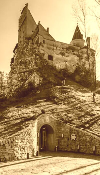 Bran Castle and a secret tunnel down a well