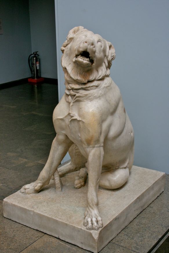 Molossian Hound or the Jennings Dog, Roman art