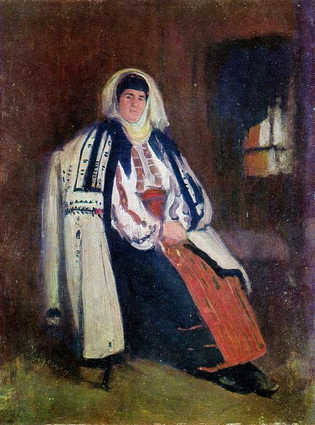 Nicolae Grigorescu - Taranca de la munte Sourcce Wikimedia