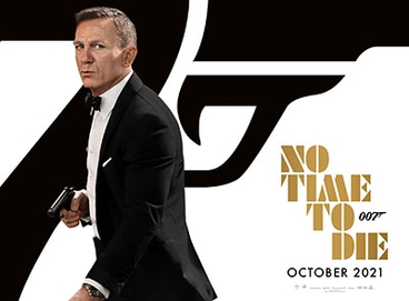 No Time to Die official poster Daniel Craig James Bond 007