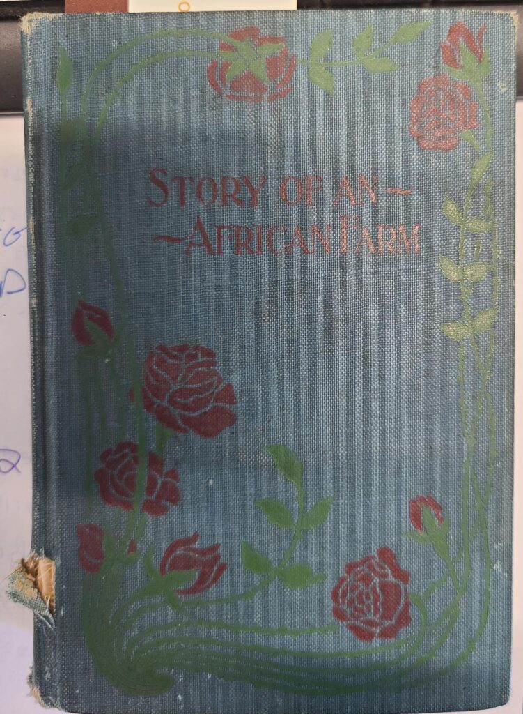 Courtesy Peter Wright, Story Of An African Farm by Olive Schreiner - Ralph Irons 2nd edition 1883