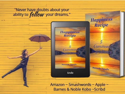 Happiness Recipe by Manuela Timofte #Free Book, #BookReview #TuesdayBookBlog