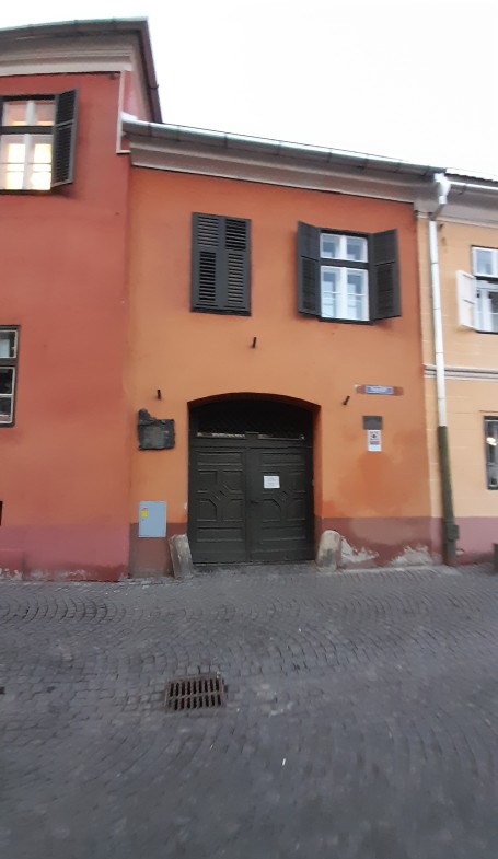 Old gate door Huet Square Sibiu