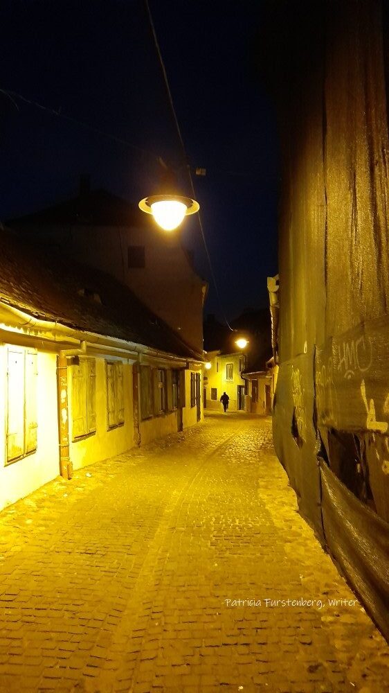 Targului Street medieval Sibiu oldest road to Argintarilor Square