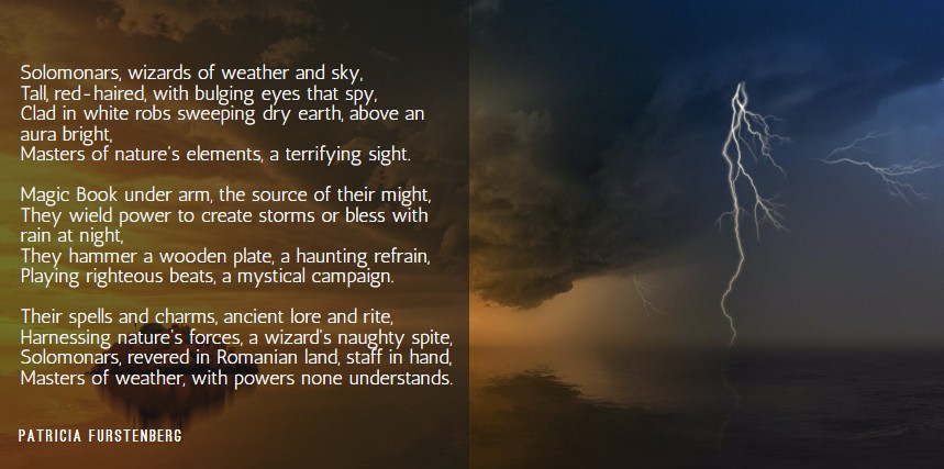 Solomonar weather wizard poem by Patricia Furstenberg
