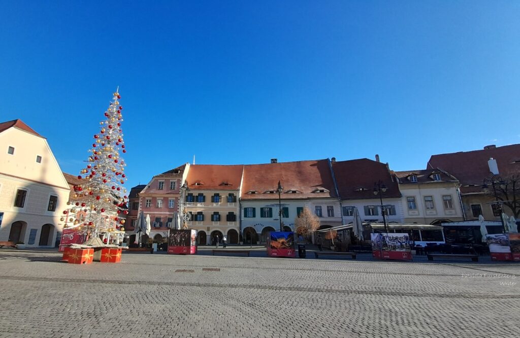 eyes on Sibiu roofs, Small Square