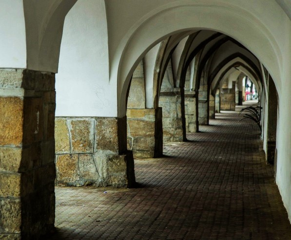 Bistrita gothic corridor