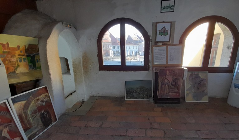 medieval original 1st floor Council Tower Sibiu