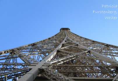 Eiffel tower looking vertical upwards  Patricia Furstenberg