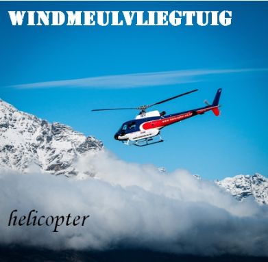 Windmeulvliegtuig-helicopter-Afrikaans wind mill flying plane