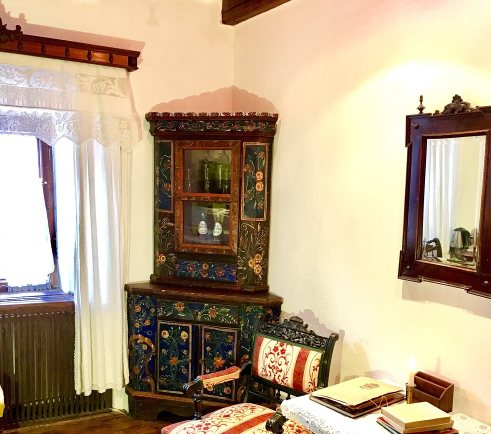 Transylvania Saxon painted interior
