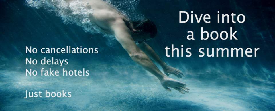 #SummerBookDive dive into a book